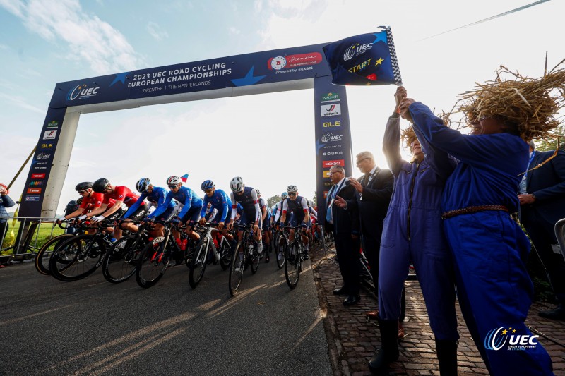 2023 UEC Road European Championships - Drenthe - Junior Men's Road Race - Drijber - Col Du VAM 111 km - 23/09/2023 -  - photo Luca Bettini/SprintCyclingAgency?2023